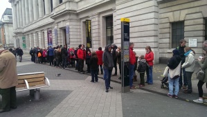 Science Museum and a nice orderly queue